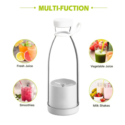 JuiceFresh Portable USB Rechargeable Electric Juicer